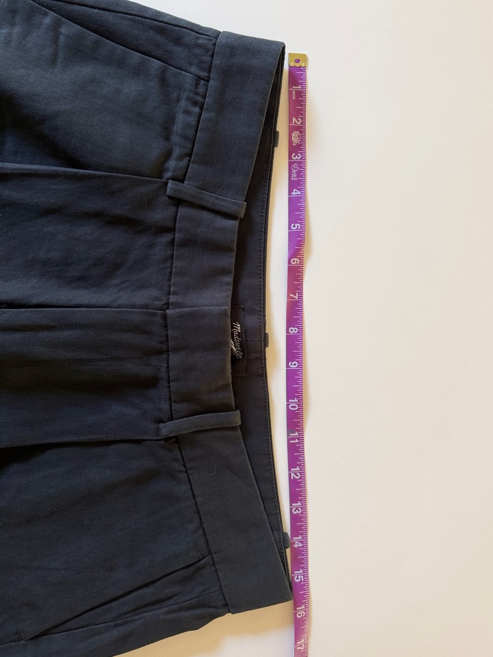 Madewell Mid-Rise Pleated Trouser Pants - Picture 10 of 13